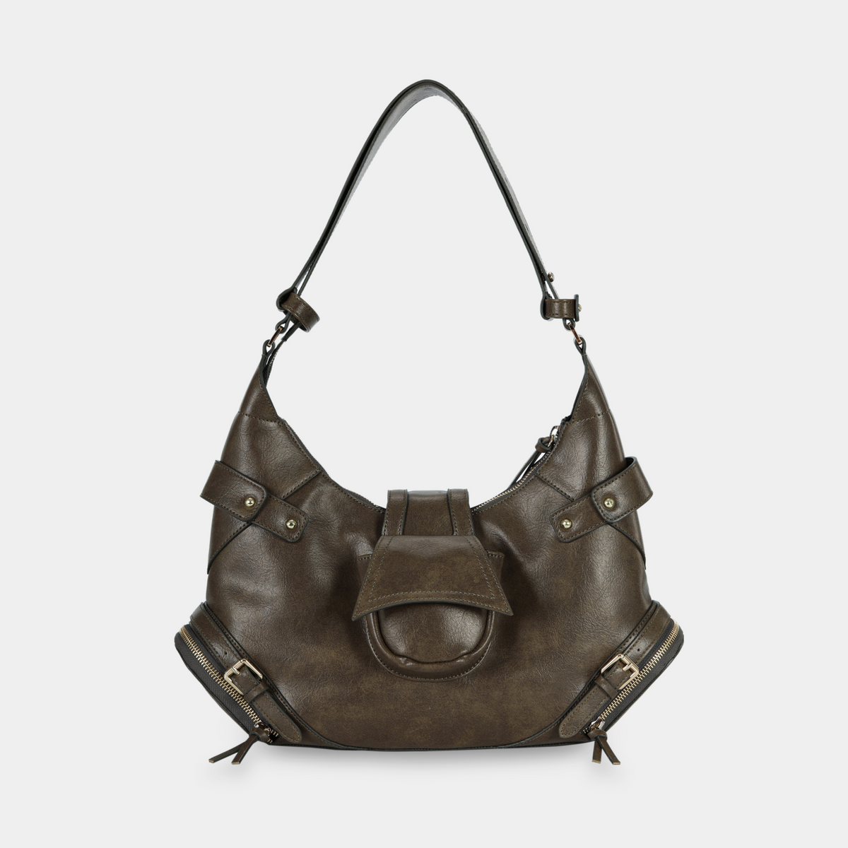 Two Sided Shoulder and Crossbody Bag with iPad Compartment
