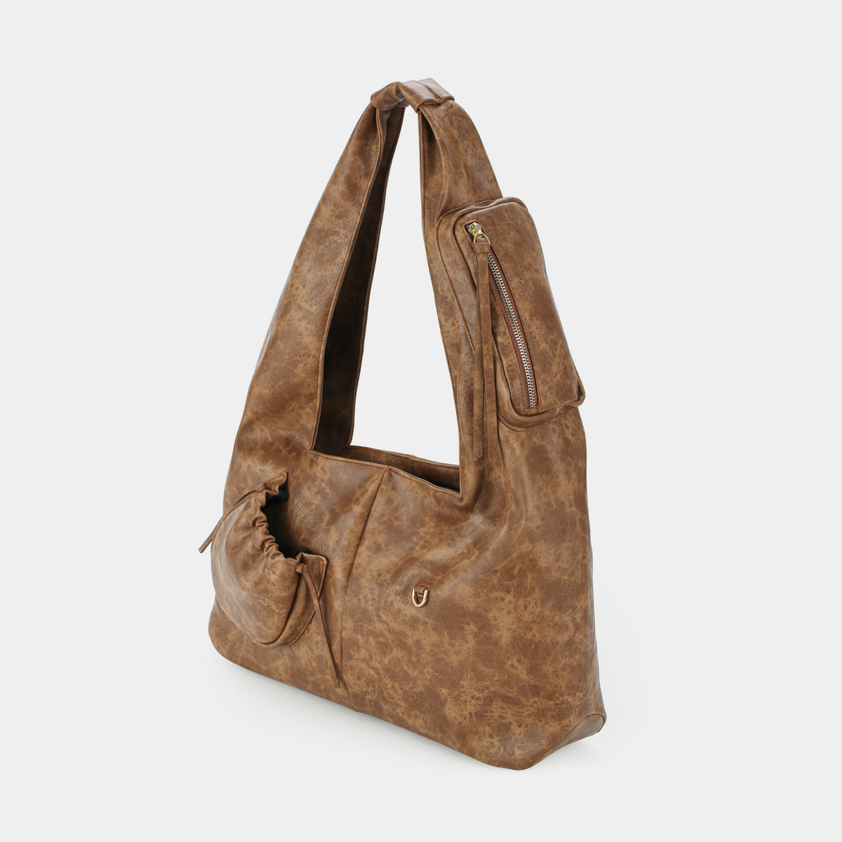 Pocket Hobo Bag with Laptop Compartment