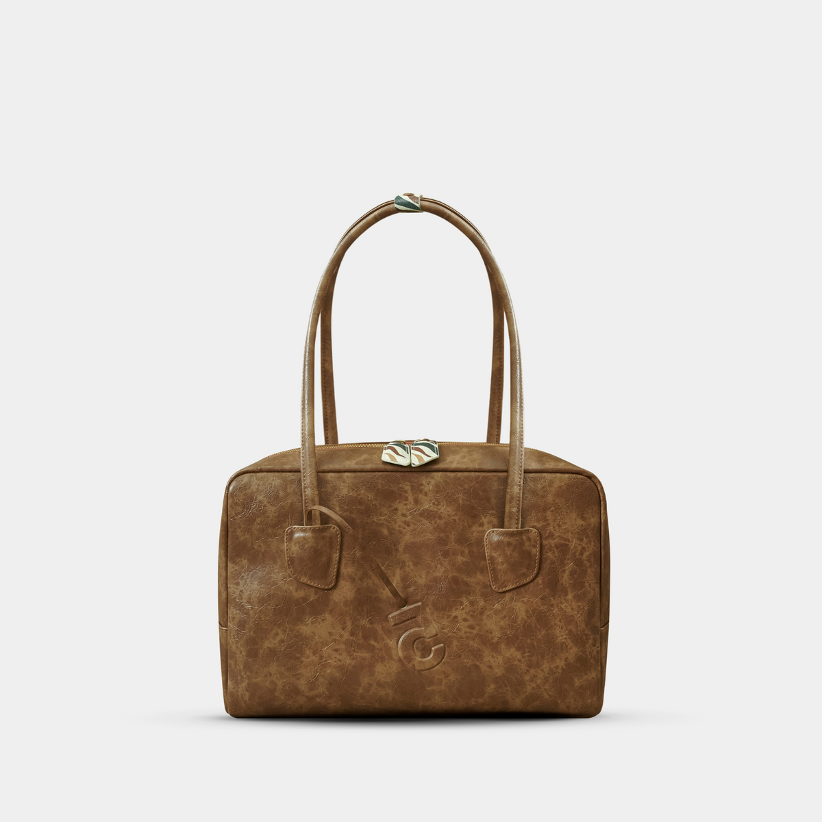Box Bag with Laptop Compartment