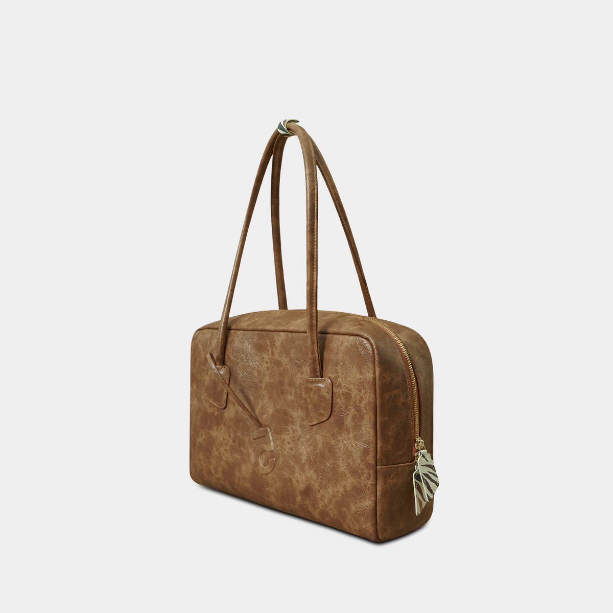 Box Bag with Laptop Compartment
